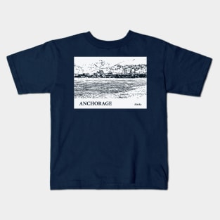 Anchorage - Alaska Kids T-Shirt